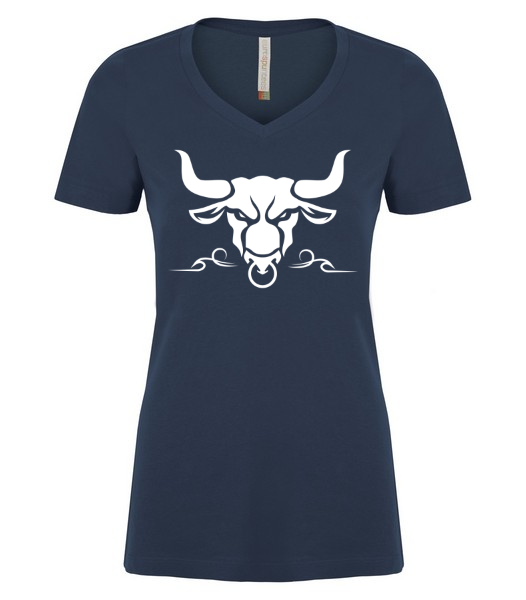 T-shirt Femme Col V