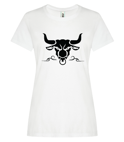 T-shirt femme Héritage Rodéo Édition Tête Noir