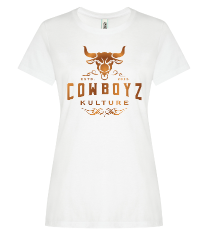 T-shirt femme Collection Origine Édition Doré