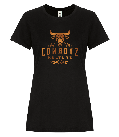 T-shirt femme Collection Origine Édition Doré