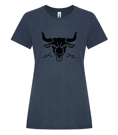 T-shirt femme Héritage Rodéo Édition Tête Noir